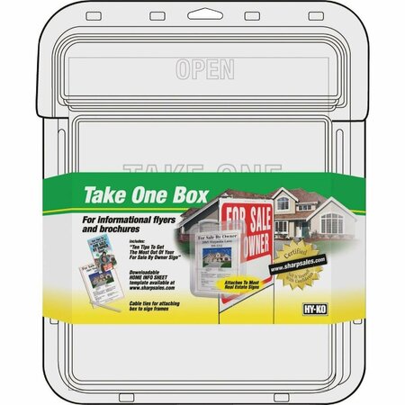 HY-KO Clear Take One Box 22131